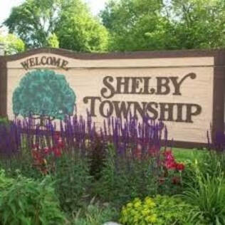 Picture of shelby township sign